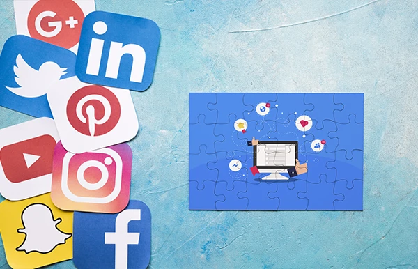 Les logo des médias sociaux